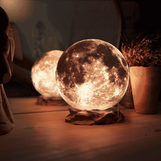 Enfinitymart Exclusive - 3D Moon Crystal Ball Night Lamp
