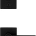 Kwikset 991 Halifax Keyed Entry Lever and Single Cylinder Deadbolt Combo Pack Featuring SmartKey and Microban in Matte Black