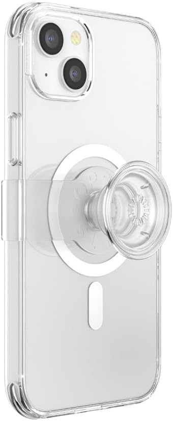 PopSockets iPhone 14 Plus Phone Case with MagSafe- Clear
