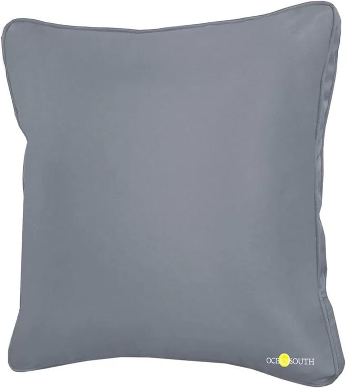 Oceansouth Boat Deck Pillow/Outdoor Waterproof Throw Pillow (Maroon, 20 x 20) Cushion Outdoor Furniture Lumbar Back for Chair Patio seat Cover Chairs Home Decor Pillows Waterproof Bed Cases Garden