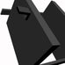 eHemco Modern 5 Tier Leaning Wall Ladder Bookshelf, Black, 70 Inches