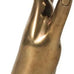 Alice Lane Princess Hand Brass Ring Holder Sculpture Tabletop Decor Accent