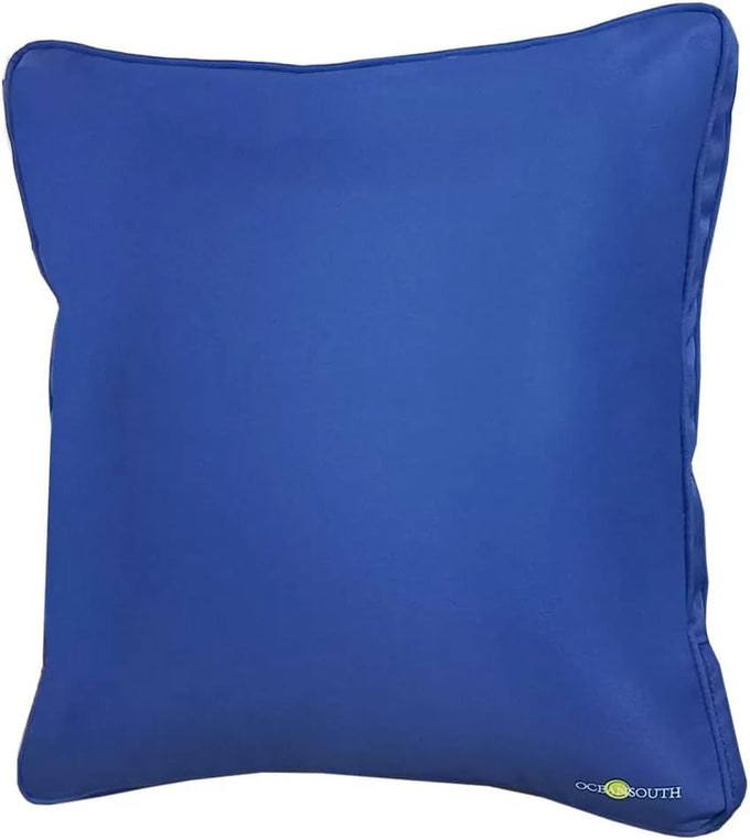 Oceansouth Boat Deck Pillow/Outdoor Waterproof Throw Pillow (Maroon, 20 x 20) Cushion Outdoor Furniture Lumbar Back for Chair Patio seat Cover Chairs Home Decor Pillows Waterproof Bed Cases Garden