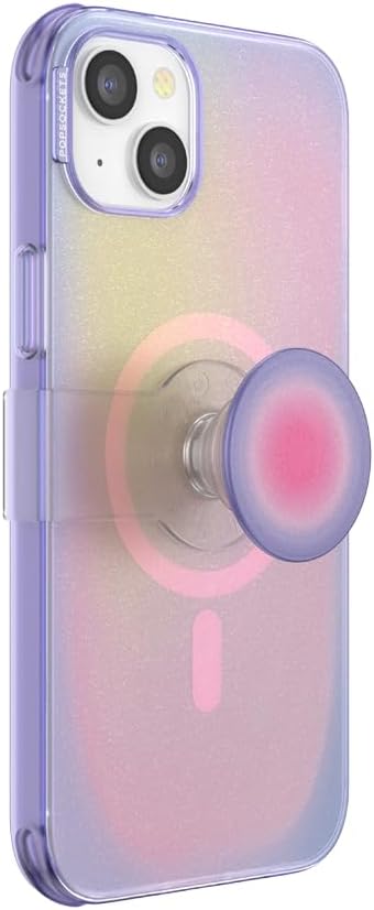 PopSockets iPhone 14 Plus Phone Case with MagSafe- Clear
