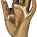 Alice Lane Princess Hand Brass Ring Holder Sculpture Tabletop Decor Accent