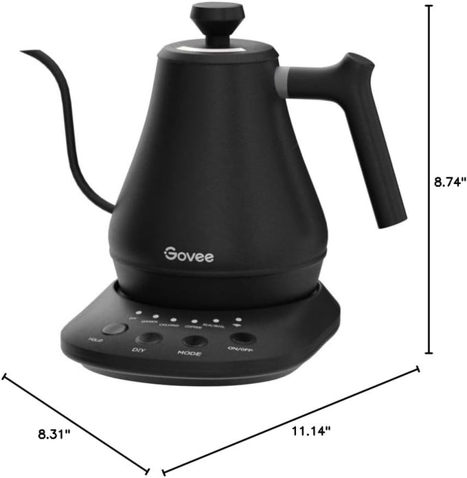 Govee Smart Electric Kettle, WiFi Variable Temperature Gooseneck Tea Kettle
