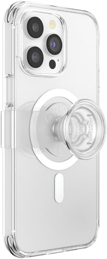 PopSockets iPhone 14 Plus Phone Case with MagSafe- Clear