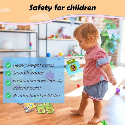SUPER TOY - Rechargeable Talking Flash Cards for 2 Year Old Kids