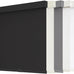 AOSKY Cordless Blackout Roller Shades, 34" W x 72" H, Black