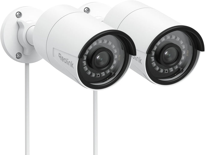 REOLINK PoE Security Camera RLC-510A(Pack of 2), 5MP Home Surveillance