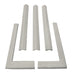 Cardinal Gates KEPK Large Fireplace Hearth Pad Kit, Taupe