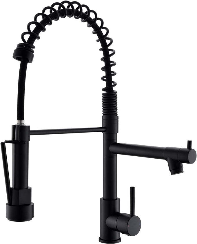 AIMADI Oil Rubbed Bronze Kitchen Faucet with Pull Down Sprayer