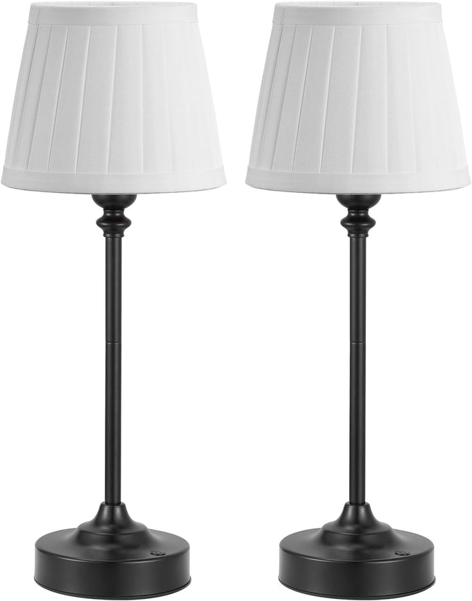 Kakanuo Gold Cordless Table Lamp with Rechargeable Battery, 1 Pack
