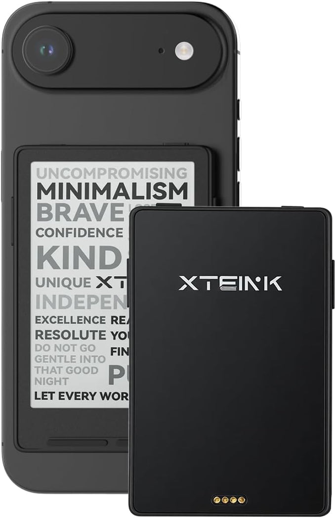 XTEINK X3 3.7" Pocket E-Ink eBook Reader, Space Black