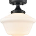 SAMTEEN Modern Farmhouse Black Schoolhouse Light Fixtures