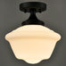 SAMTEEN Modern Farmhouse Black Schoolhouse Light Fixtures