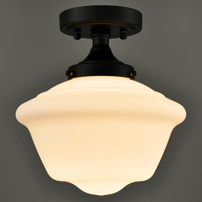 SAMTEEN Modern Farmhouse Black Schoolhouse Light Fixtures