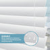 LEVOLOR Basics Cordless Faux Wood Blinds for Indoor Windows, 34" x 72"