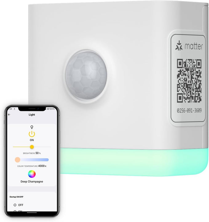 THIRDREALITY Smart Color Night Light 4 Pack, Matter Over WiFi, 3-1 Multi-Functionality, Work with SmartThings, Google Home, Apple Home, Alexa