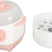 Electric Stew Pot, Dry Burning Prevention Ceramic Lining Smart Soup Cooker for Home Kitchen (US Plug 110V)