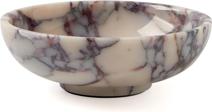 Luxury Natural Marble Catchall Bowl, Jewelry Dish Trinket Tray Home Decor