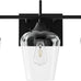 VONLUCE 3 Light Bathroom Vanity Light Fixture,Matte Black