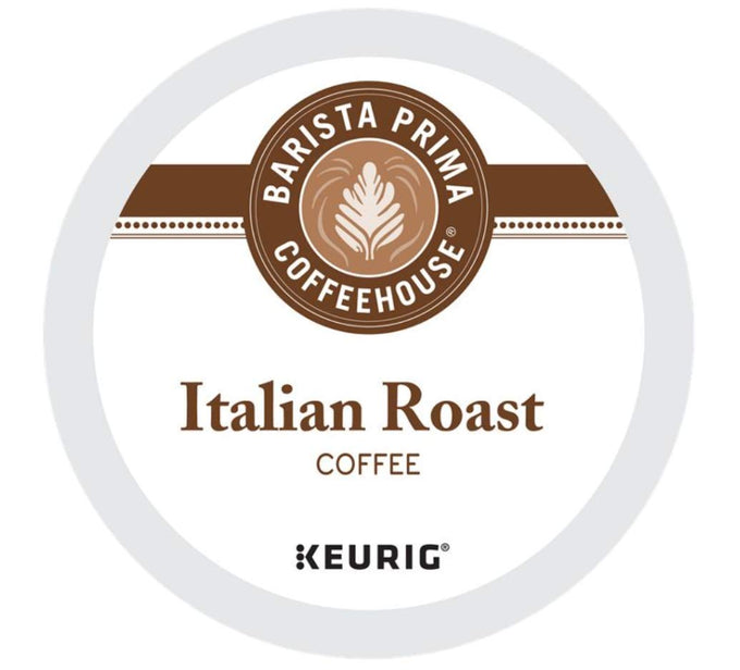 Barista Prima Dark Roast Extra Bold Coffee K-Cup, Italian Roast, 24 Count (Pack of 4)
