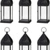 Serene Spaces Living Moroccan Lightweight Thin Gold Ornate Candle Lantern, Antique Gold Lantern, Decorative Candle Holders for Indian Wedding, Eid, Ramadan, Events, 4.5" Diameter & 12" Tall