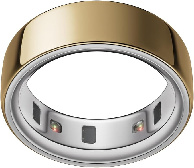 OURA Ring 4 Smart Ring - Ceramic Cloud - Size 15