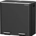 SONGMICS Trash Can, 2 x 8 Gallon (2 x 30 L), Silver and Black