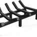 Mr IRONSTONE Fireplace Grate 21 inch Solid Steel Heavy Duty Fireplace Log Grates 3/4" Bar Grates Outdoor/Indoor Wrought Iron Burning Rack Holder