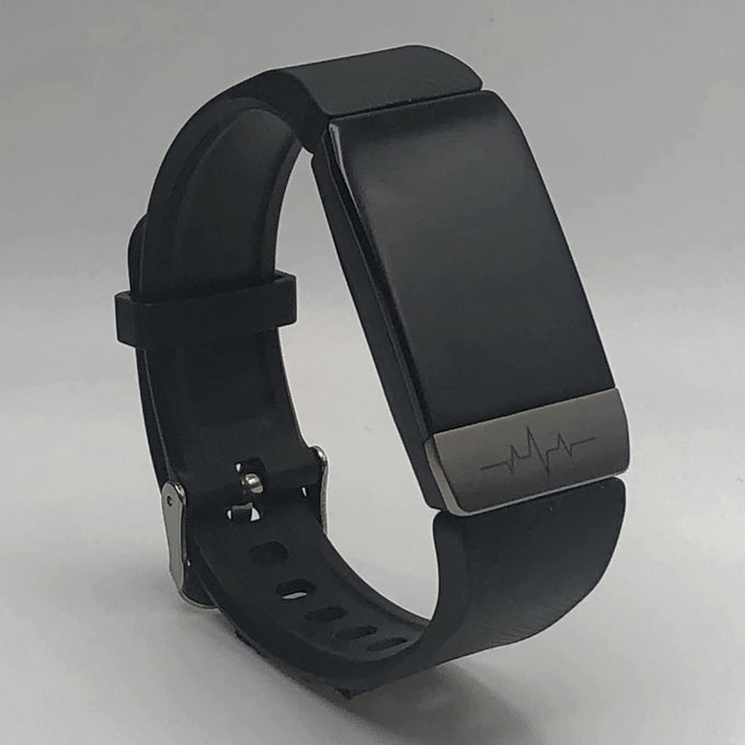 Smartwatch Temperature Tracker, Early-Warning System, COVID-19 (and Beyond), 3 Month Trial for Alerts, Black, Protect Your Loved Ones