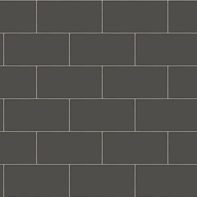 Chesapeake 3115-12491 Freedom Subway Tile Wallpaper, Off-White