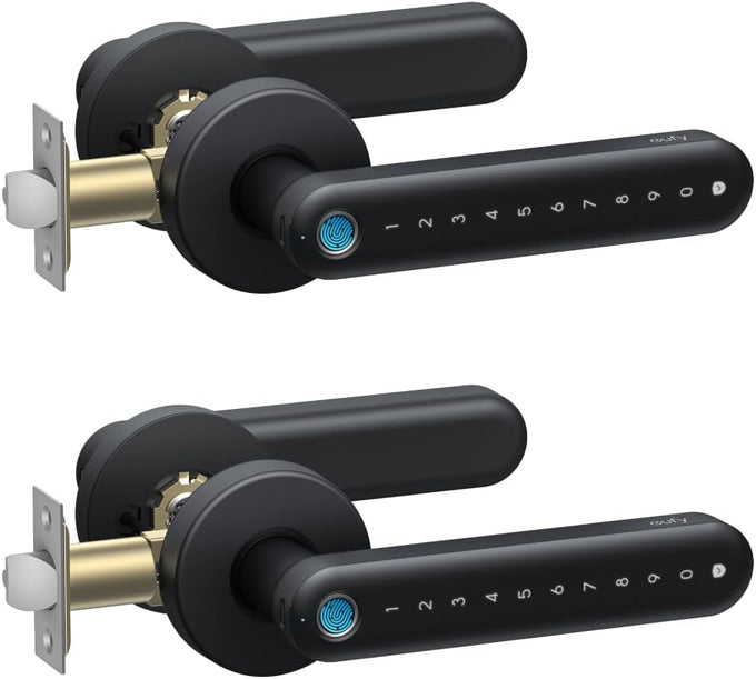 eufy Security Smart Lock FamiLock C32, Fingerprint Keyless Lock with Handle