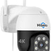 Hiseeu 4K Security Cameras Wireless Outdoor, 8MP 4-Cam Kit, 1T HDD