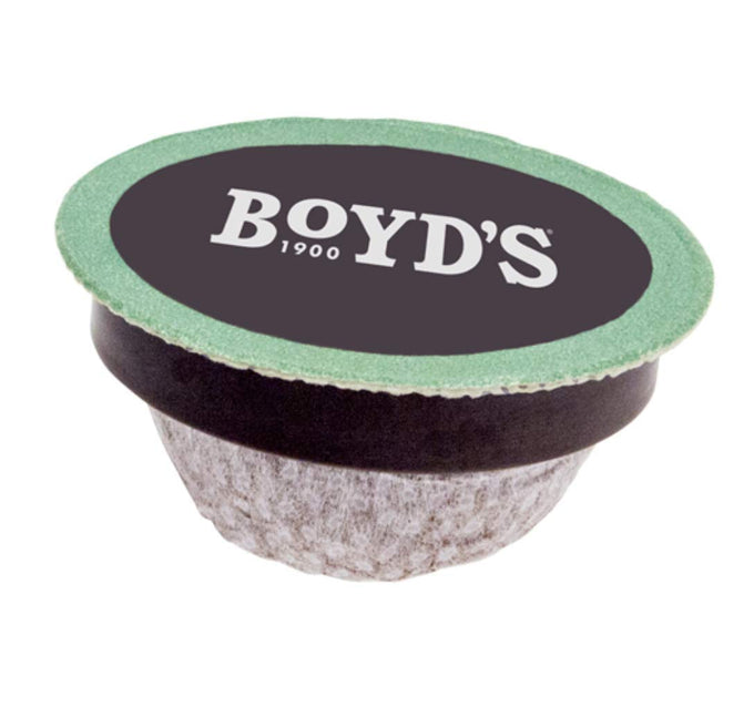 Boyd's Organic Red Wagon Dark Roast Coffee Pods Keurig Compatible, 72 Count