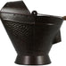 Pellethead Coal Hod - Perfect for Fireplace and Pellet Stove Ashes, with Decorative Appeal Easy Hopper Filling (Distressed Galvanized)