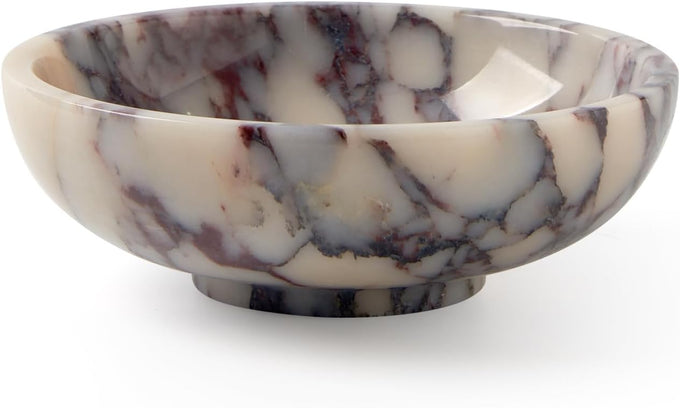 Luxury Natural Marble Catchall Bowl, Jewelry Dish Trinket Tray Home Decor