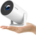 Magcubic 2026 Upgraded HY300PRO Mini Projector with WiFi and Bluetooth, Portable Projector 4K Support, Auto Keystone, 180 Degree Rotation, Smart Proyector for Home Outdoor