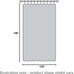 Faux Linen Extra Wide Curtains (1 Panel) - 100W X 108L, Khaki Green