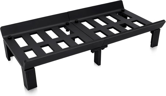Fireplace Grate 20 Inch with Back Plate, Wood Stove Log Holder