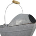 Pellethead Coal Hod - Perfect for Fireplace and Pellet Stove Ashes, with Decorative Appeal Easy Hopper Filling (Distressed Galvanized)