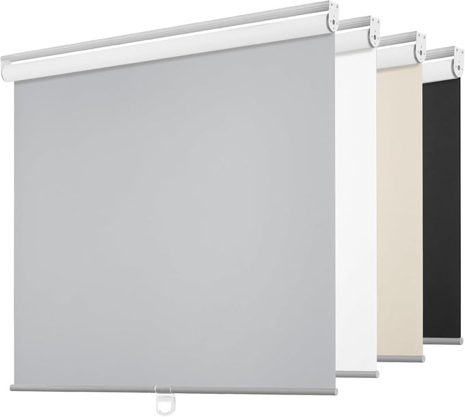 ChrisDowa Blackout Roller Shades,Cordless Blinds for Indoor Windows