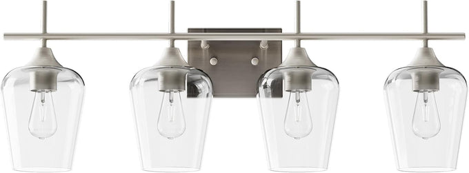 VONLUCE 3 Light Bathroom Vanity Light Fixture,Matte Black
