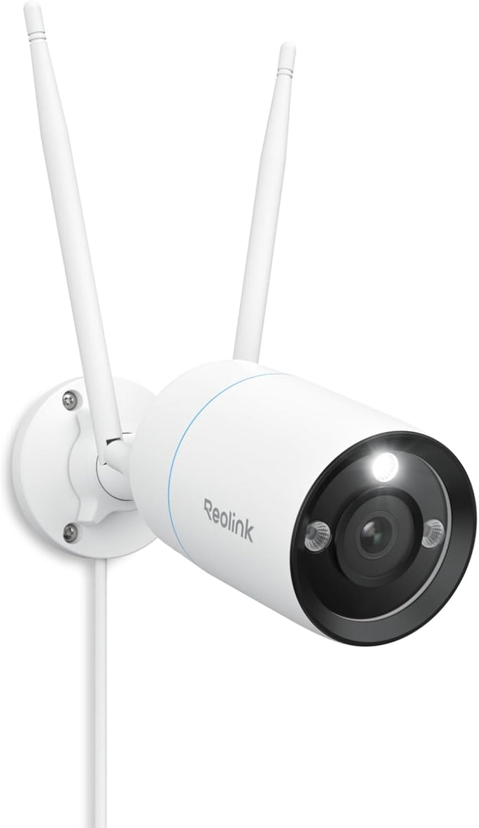 REOLINK Plug-in 4K WiFi 6 Outdoor Security Camera RLC-810WA, Surveillance