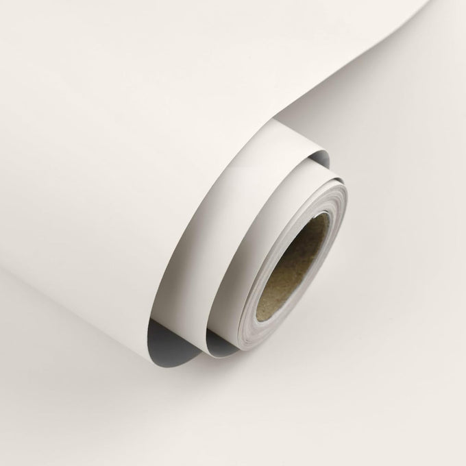 Cream Peel and Stick Wallpaper 15.7"x1180" Solid Colour Contact Paper Modern Removable Self-Adhesive Vinyl Wallpaper for Room Walls Countertops Cabinets