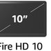 Amazon Fire HD 8 tablet (newest model), 8” HD Display, 4GB memory, 64GB, responsive and vibrant, designed for portable entertainment, Black