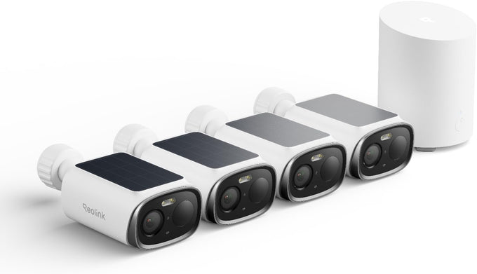 REOLINK 3K Security Cameras Wireless Outdoor WiFi 6 AI Detection, 4 Cam Kit