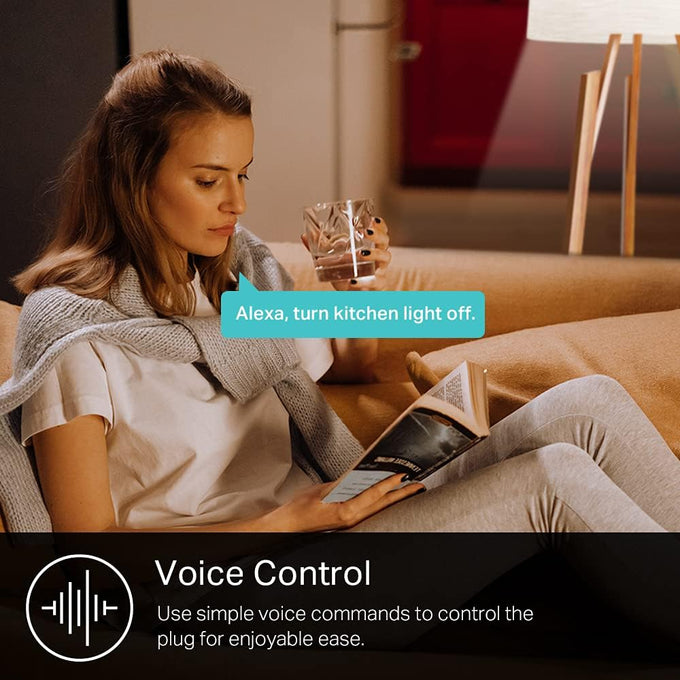 Kasa Smart Plug Ultra Mini 15A, EP10P2, Smart Home Wi-Fi Outlet