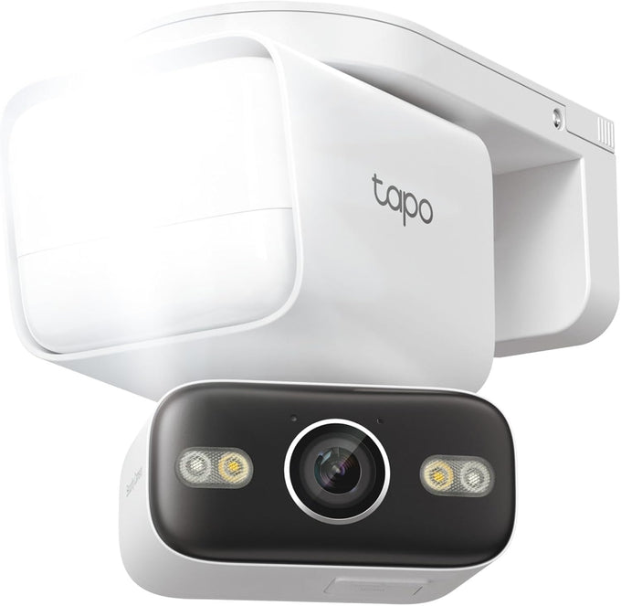 Tapo 2K+ Outdoor Wired Floodlight Security Camera, C720, 2800LM